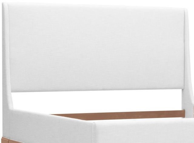 Legacy Classic Today's Traditions Natural Hickory/Porcelain California King Upholstered Panel Bed-1