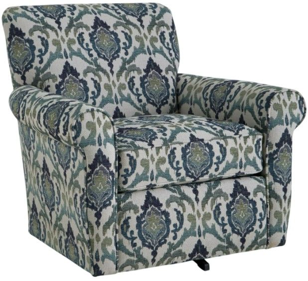 Craftmaster® Customizable Craftmaster Essentials Tight Back Swivel Chair-3