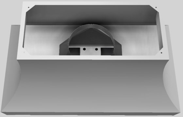 Vent-A-Hood® Designer Series 54" Stainless Steel Island Range Hood-2