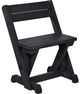 C R Plastics Harvest Black Chair-0