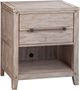 American Woodcrafters 2810 Aurora 4-Piece Whitewash Queen Storage Bedroom Set-4