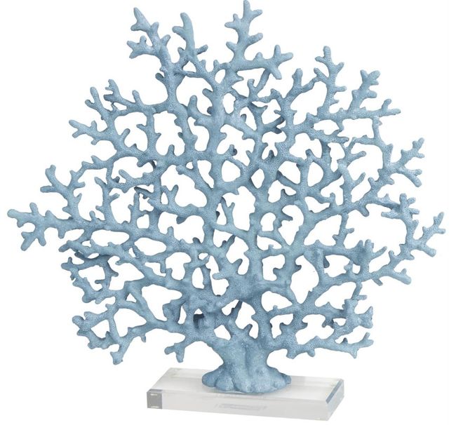 Deco Marche Blue Coral Sculpture-0