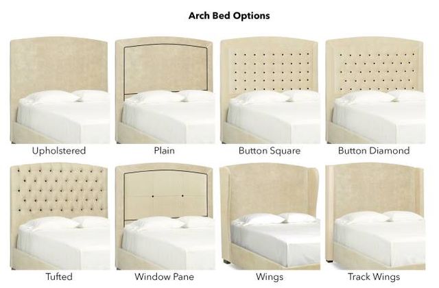 Parker Southern Customizable Dream Creations Arch Upholstered Headboard-1