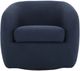 Moe's Home Collection Maurice Midnight Blue Swivel Chair-1