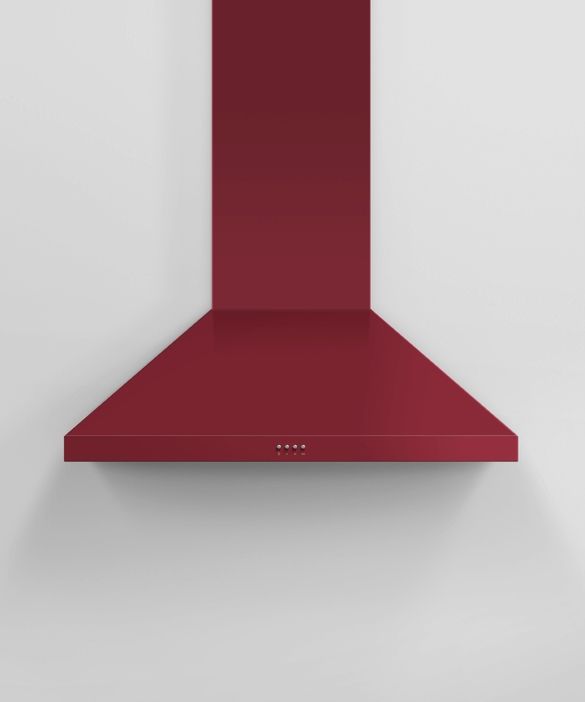 Fisher Paykel Series 7 36" Red Wall Mounted Range Hood-2