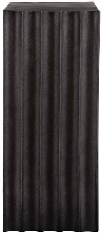 Uttermost® In The Groove Antique Nickel Accent Table-3