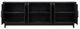 Legends Home Radiance Seal Skin Black 6-Door Cabinet-4