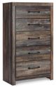 Signature Design by Ashley® Drystan 4-Piece Multi-Colored King Panel Storage Bed Set-4