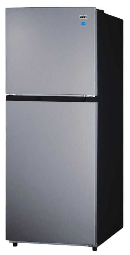 Summit® 10.1 Cu. Ft. Stainless Steel Counter Depth Top Freezer Refrigerator-1