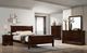 Furniture of America® Louis Philippe 4-Piece Dark Cherry Queen Bedroom Set-0