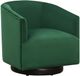 Elements International Charlotte Broadway Emerald Swivel Chair-0