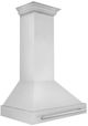 ZLINE 36" Stainless Steel Wall Mounted Range Hood with Handle-3