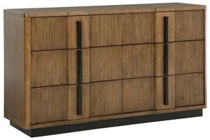 Front view of the Coaster® Terrace Ash Brown Dresser
