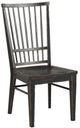 Kincaid Furniture Mill House Anvil Black Cooper Side Chair-0