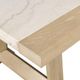 Bassett Mirror Trifecta Beige Dining Table-2