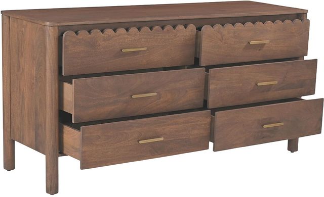 Moe's Home Collection Wiley Vintage Brown Dresser -1