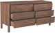 Moe's Home Collection Wiley Vintage Brown Dresser -1