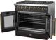 FORNO® Galiano Series Alta Qualita 36" Black Pro Style Gas Range-4