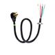 Yale Appliance 4' 40AMP 3 or 4-Prong Black Range Cord-0