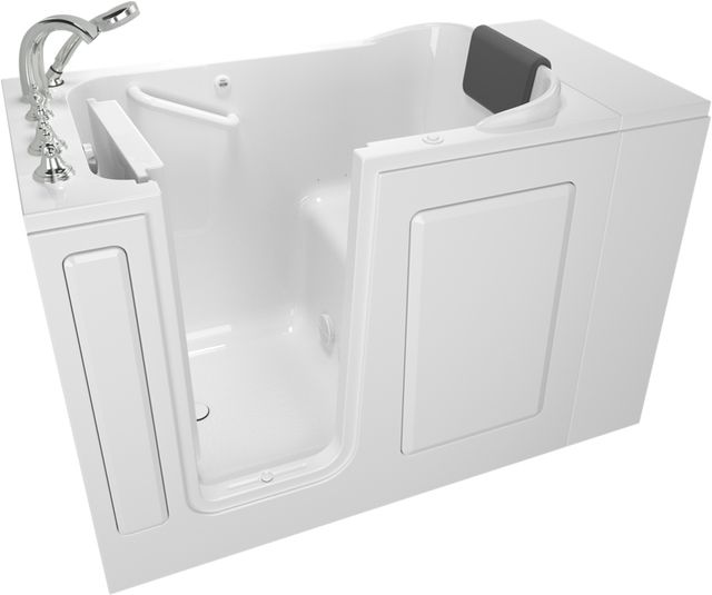 American Standard Premium Series White Alcove Walk-In Air Spa Tub-1