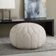 Olliix by Madison Park Tan Kelsey Round Pouf Ottoman-4