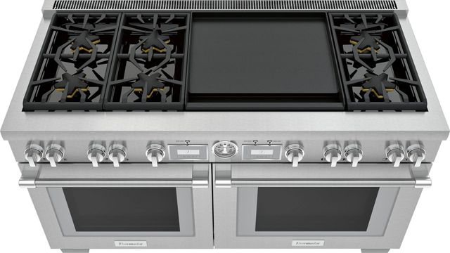 Thermador® Pro Grand® 60" Stainless Steel Pro Style Dual Fuel Range-1