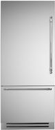 Bertazzoni 36" 19.6 Cu. Ft. Stainless Steel Built-In Bottom Freezer Refrigerator-2