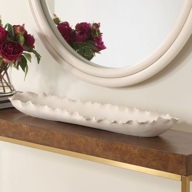 Uttermost® Ripple Crest White Bowl-1