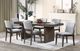 New Classic® Home Furnishings Kody 5-Piece Stone Gray/Walnut Rectangular Dining Table Set-1