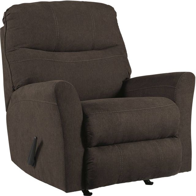 Benchcraft® Maier Walnut Recliner-0