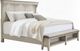 Liberty Furniture Ivy Hollow 4-Piece Dusty Taupe/Weathered Linen King Mantle Storage Bedroom Set with Chest-1