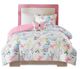 Olliix by Mi Zone Kids Cynthia Pink Full Printed Butterfly Comforter Set-0