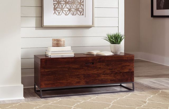 Coaster® Cinnamon Rectangular Accent Bench-1