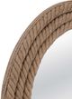 Bassett Mirror Mayflower Brown Rope Wall Mirror-2