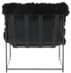 TOV Furniture Kimi Black Genuine Sheepskin Accent Chair-5