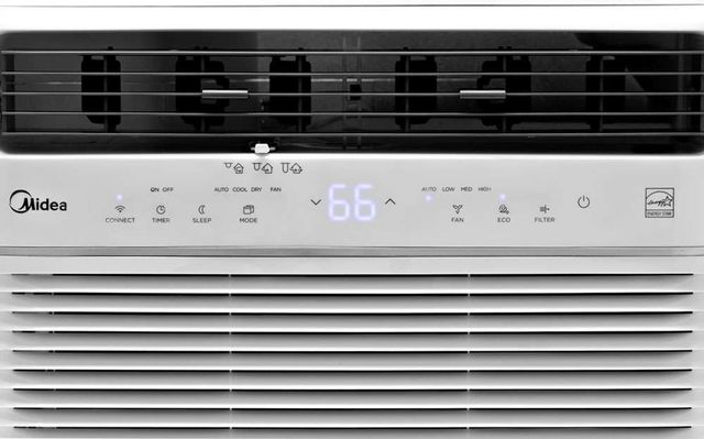 Midea® 8000 BTU White Window Mount A/C-2