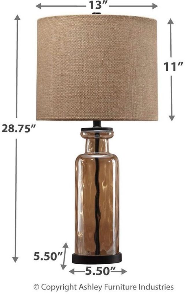 Signature Design by Ashley® Laurentia Champagne Table Lamp-1