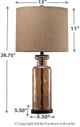 Lampe de table Laurentia, champagne, de Signature Design by Ashley®-1