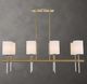 Uttermost® Awyr Brass Linear Chandelier-1