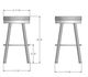 Amisco Customizable Rudy Bar Stool-3