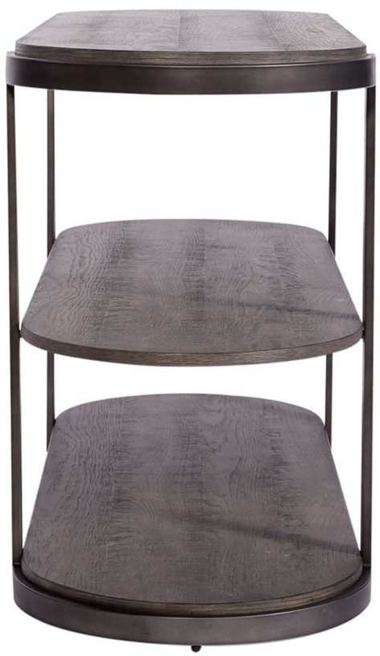 Liberty Furniture Modern View Gauntlet Gray Sofa Table-3
