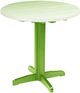 C R Plastic Generation Kiwi Pub Pedestal Base Table-0