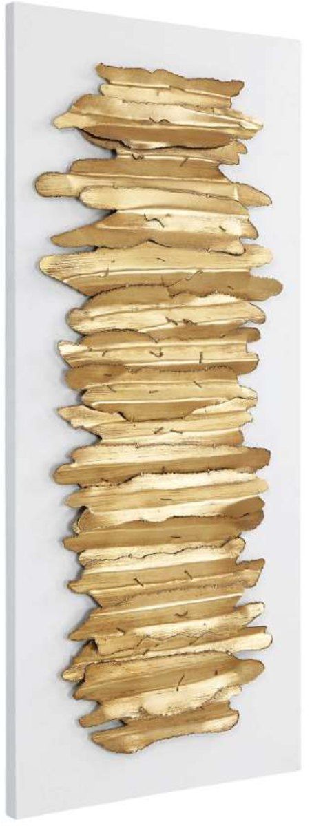 Uttermost® Lev Gold/White Wall Art Decor-3