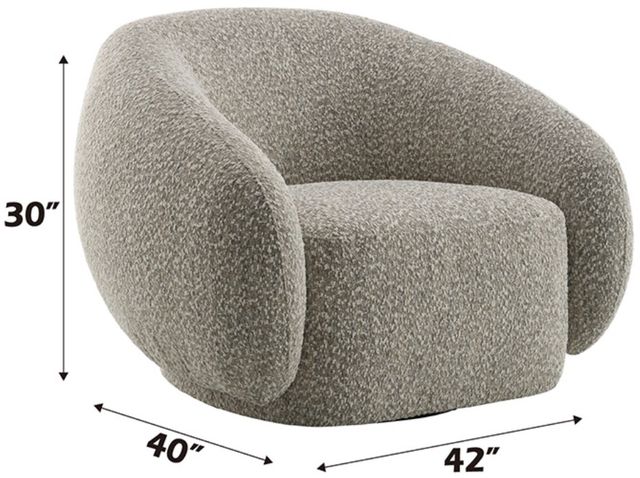 ACME Furniture Isabel Brown Swivel Accent Chair-2