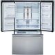 GE Profile™ 33'' 17.5 Cu. Ft. Stainless Steel Counter Depth French Door Refrigerator-1