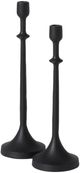 Renwil® Albero 2-Piece Matte Black Candle Holder-0