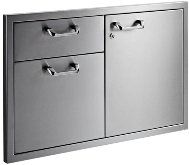 LYNX® Professional Classic 36" Stainless Steel Door Drawer Combination-3