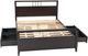 Modus Furniture Nevis Espresso Full Platform Storage Bed-5