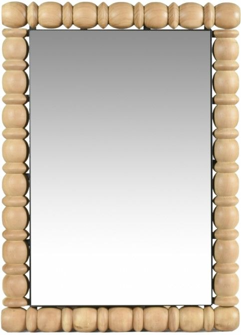 Meridian Furniture Aubrey Natural Oak Mirror-0