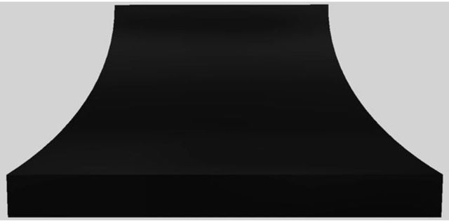 Vent-A-Hood® Designer Series 60" Black Wall Mounted Range Hood-0